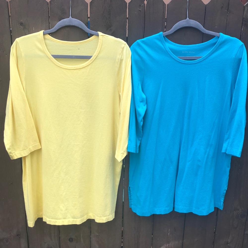 Two Essential Basic Tee/Tunics
